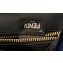 Fendi Weave Edges and Handle Peekaboo Iconic Medium Bag Suede Blue 2019