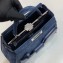 Fendi Peekaboo Iconic Pocket Medium Bag Suede/Python Blue 2019