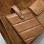 Fendi Peekaboo Iconic Pocket Medium Bag Suede/Python Brown 2019