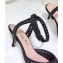 Dior Heel 4cm Perforated Teddy-D Slingback Pumps Black 2020