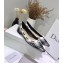 Dior Heel 1.5cm J'Adior Ballet Flats in Tartan Fabric Black/White 2020