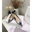 Dior Heel 1.5cm J'Adior Ballet Flats in Tartan Fabric Black/White 2020