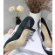 Dior Heel 6.5cm J'Adior Pumps in Tartan Fabric Black/Green 2020