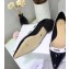 Dior Heel 1.5cm J'Adior Ballet Flats in Patent Leather Black 2020