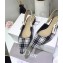 Dior Heel 1.5cm J'Adior Slingback Ballet Flats in Tartan Fabric Black/White 2020