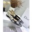 Dior Heel 1.5cm J'Adior Slingback Ballet Flats in Tartan Fabric Black/White 2020