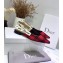 Dior Heel 1.5cm J'Adior Slingback Ballet Flats in Tartan Fabric Black/Red 2020