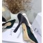 Dior Heel 9.5cm J'Adior Slingback Pumps in Tartan Fabric Black/Green 2020