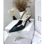 Dior Heel 6.5cm J'Adior Slingback Pumps in Tartan Fabric Black/Green 2020