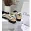 Dior Heel 1.5cm J'Adior Slingback Ballet Flats in Tartan Fabric Black/Green 2020