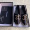Chanel Crystal Stud CC Logo Patent Calfskin Espadrilles Black 2020