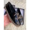 Chanel Crystal Stud CC Logo Patent Calfskin Espadrilles Black 2020