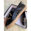 Chanel Crystal Stud CC Logo Patent Calfskin Espadrilles Black 2020