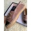 Chanel Crystal Stud CC Logo Patent Calfskin Espadrilles Dusty Pink 2020
