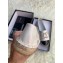 Chanel Crystal Stud CC Logo Patent Calfskin Espadrilles White 2020