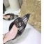 Dior Heel 4cm Symbols Gang Slingback Pumps in Tartan Fabric Black/White 2020