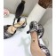 Dior Heel 4cm Gang Slingback Pumps in Tartan Fabric Black/White 2020