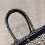 Dior Vertical Book Tote Bag Tarot Embroidered Canvas 2020
