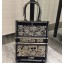 Dior Vertical Book Tote Bag Tarot Embroidered Canvas 2020