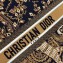 Dior Book Tote Bag Animals Embroidered Canvas Orange 2020