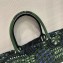 Dior Book Tote Bag Animals Embroidered Canvas Green 2020