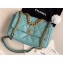 Chanel 19 Large Leather Flap Bag AS1161 Mint Green 2020
