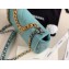 Chanel 19 Large Leather Flap Bag AS1161 Mint Green 2020