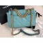 Chanel 19 Large Leather Flap Bag AS1161 Mint Green 2020