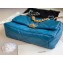 Chanel 19 Large Leather Flap Bag AS1161 Turquoise Blue 2020