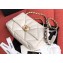 Chanel 19 Small Leather Flap Bag AS1160 Creamy 2020