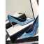 Gucci Heel 7.5cm Velvet GG Pumps Sky Blue 2019