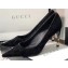 Gucci Heel 7.5cm Velvet GG Pumps Black 2019