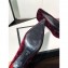 Gucci Heel 5.5cm Velvet GG Pumps Burgundy 2019