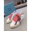 Prada Gabardine Fabric Low-top Sneakers White/Pink 2020