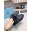 Prada Gabardine Fabric Fringe Low-top Sneakers Black 2020