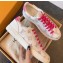 Louis Vuitton Monogram-print Frontrow Sneakers White/Fuchsia 2020