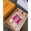 Louis Vuitton Monogram-print Frontrow Sneakers White/Fuchsia 2020