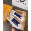 Louis Vuitton Monogram-print Frontrow Sneakers White/Blue 2020