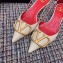 Valentino Heel 4cm VLOGO Calfskin Slingback Pumps Nude 2019