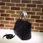 Gucci Soho Leather Top Handle Bag 369176 Black
