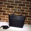 Gucci Soho Leather Top Handle Bag 369176 Black