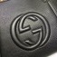 Gucci Soho Leather Top Handle Bag 369176 Black