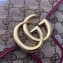 Gucci GG Marmont Mini Matelassé Shoulder Bag 446744 Diagonal GG Canvas Red