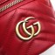 Gucci GG Marmont Mini Backpack Bag 598594 Red