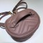 Gucci GG Marmont Mini Backpack Bag 598594 Nude Pink