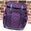 Gucci Large GG Wool Backpack Bag 598182 Dark Blue/Red