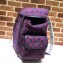 Gucci Large GG Wool Backpack Bag 598182 Dark Blue/Red