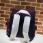 Gucci Large GG Wool Backpack Bag 598182 Dark Blue/Red