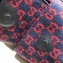 Gucci Large GG Wool Backpack Bag 598182 Dark Blue/Red