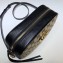Gucci GG Marmont Small Matelassé Shoulder Camera Bag 447632 Diagonal GG Canvas Black